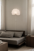 Anna wall L cotton White