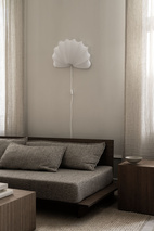 Anna wall L cotton White