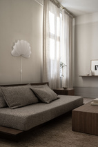 Anna wall L cotton White