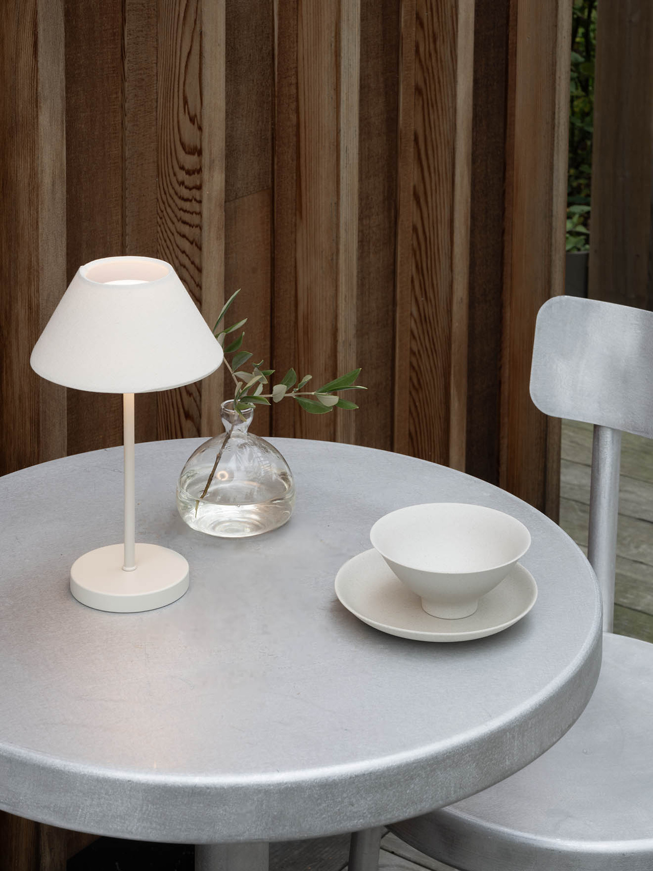 Teya table portable offwhite