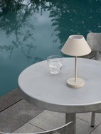 Teya table portable offwhite