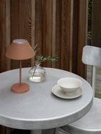 Teya table portable terracotta