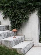 Teya table portable terracotta