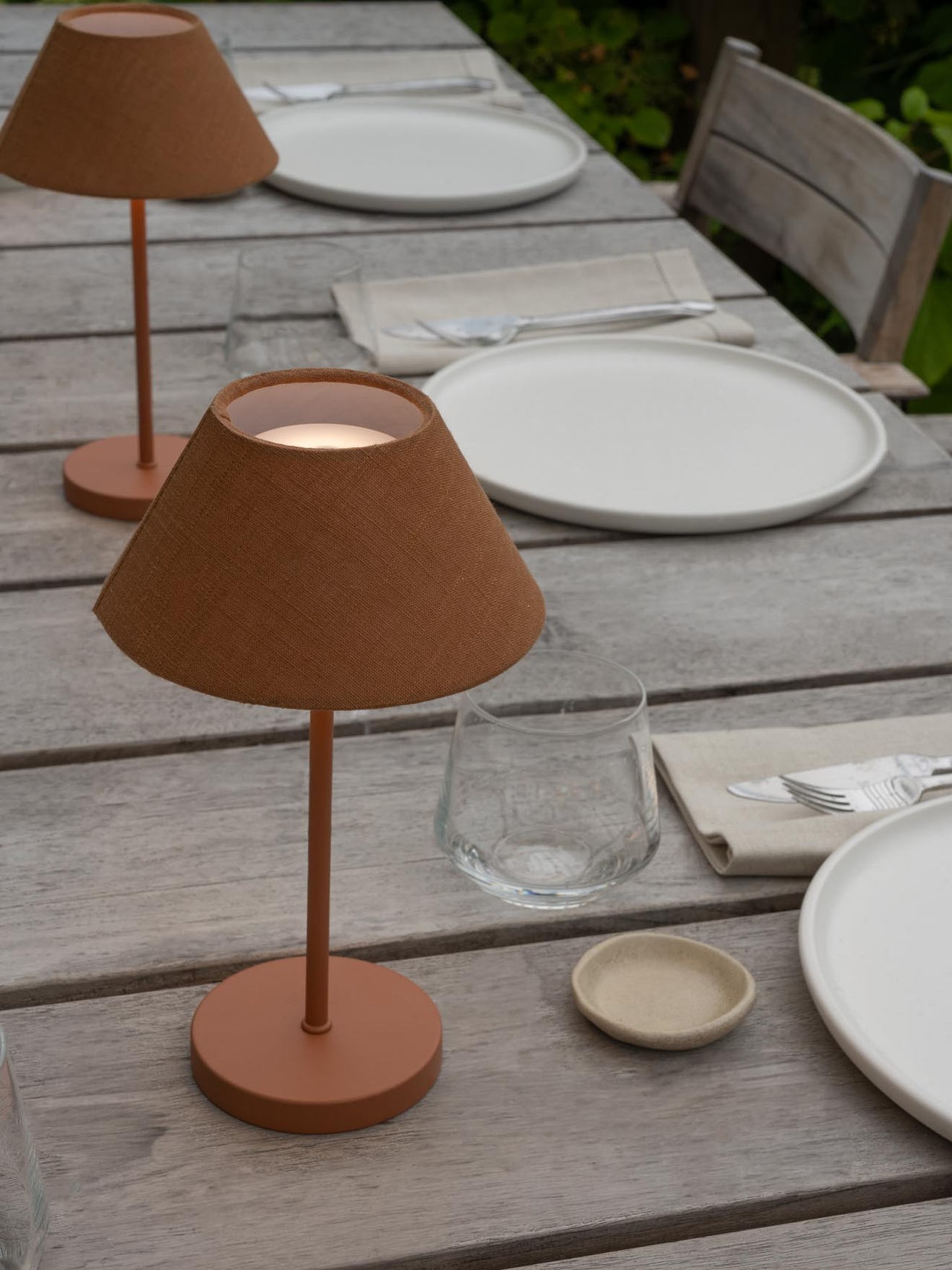 Teya table portable terracotta