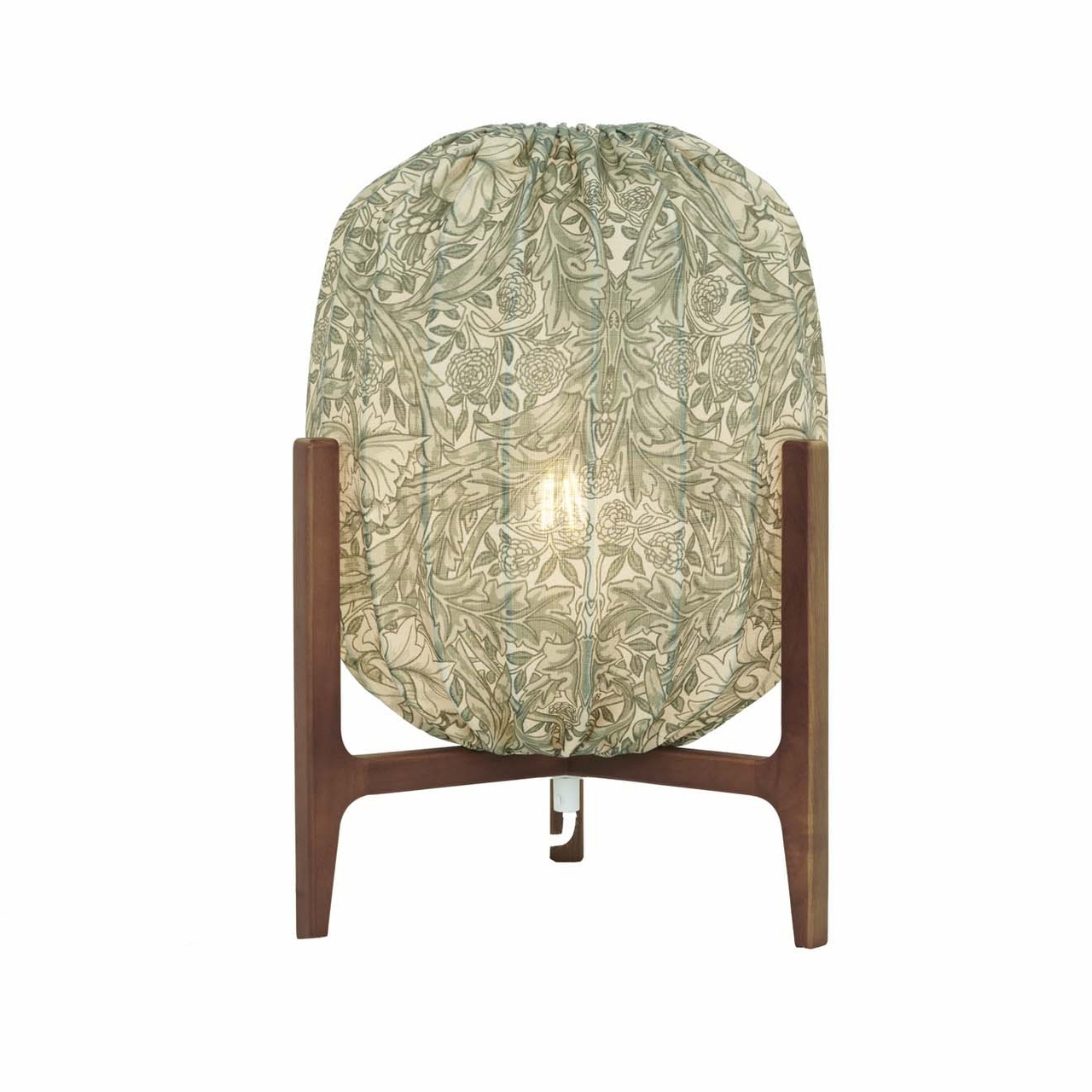 Prisma table Dark ash / African marigold green