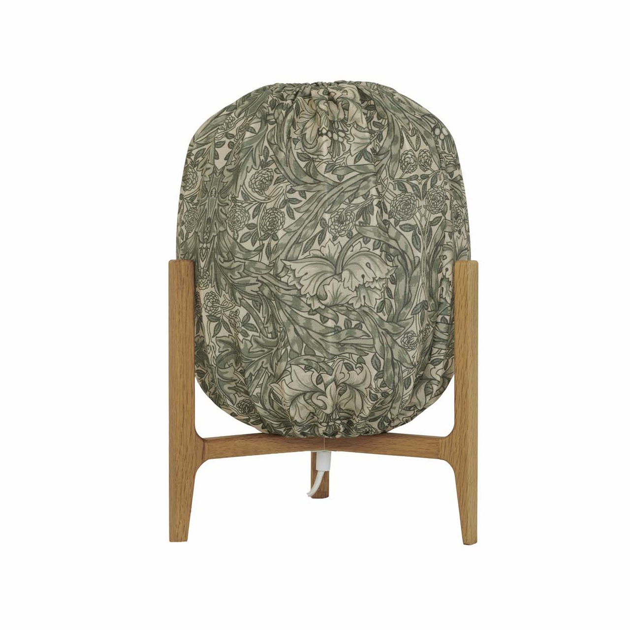 Prisma table Oak / African marigold green