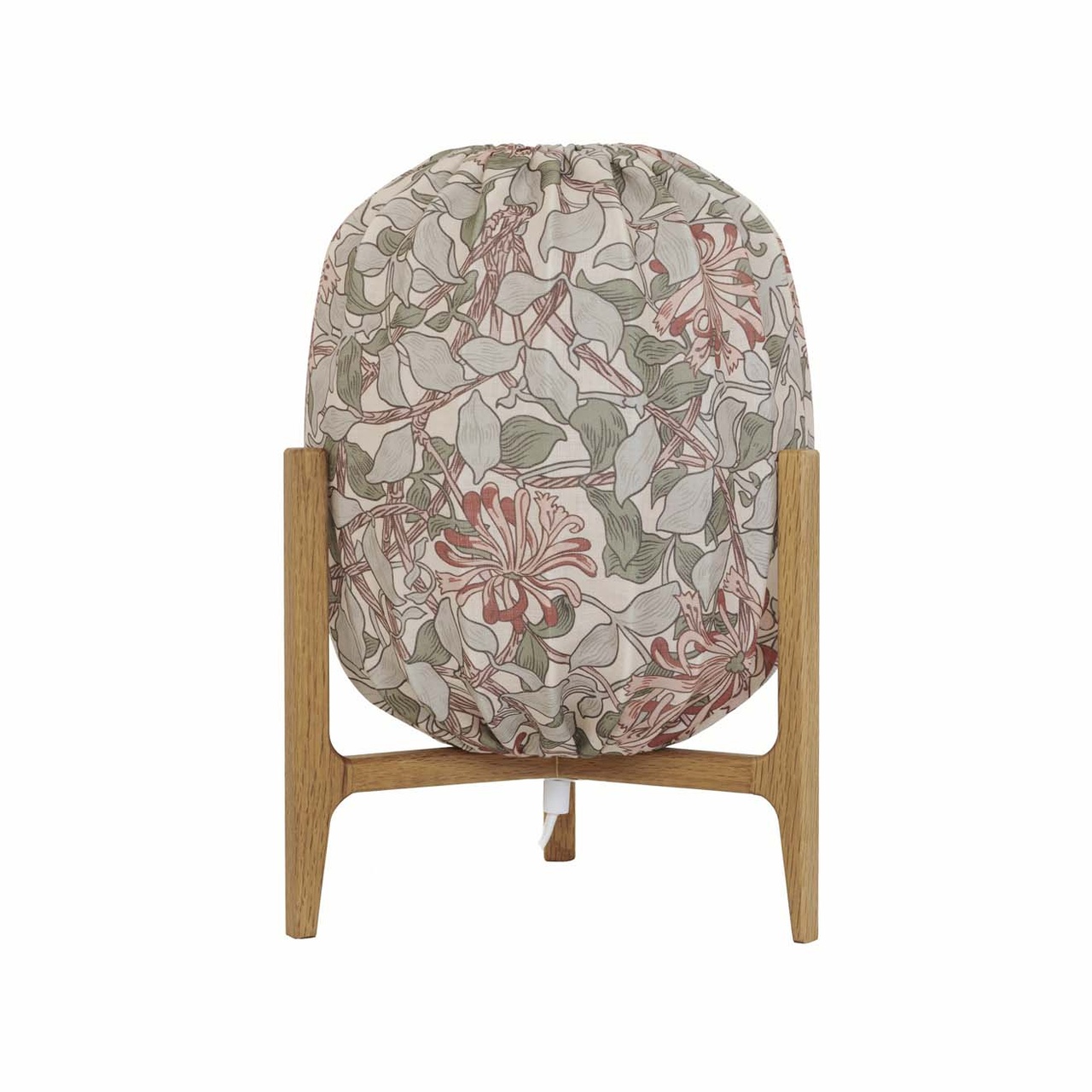 Prisma table Oak / Honeysuckle blush