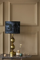 Deborah table large Brass